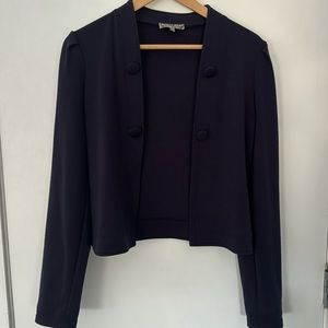 Anthropologie Navy Jacket